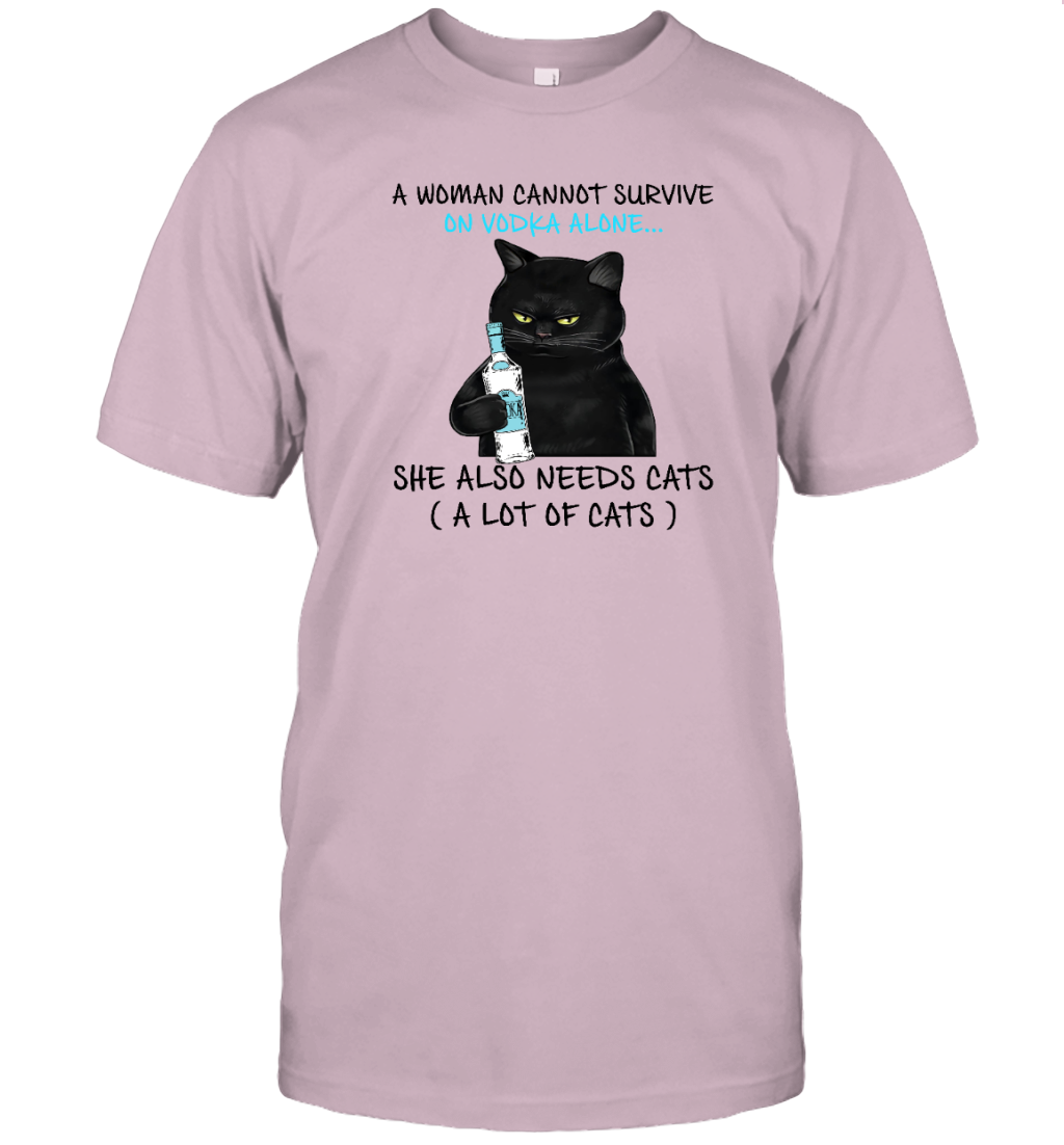 Miah1071_vodka A Woman Cannot Survive On Vodka Alone She Also Needs Cats