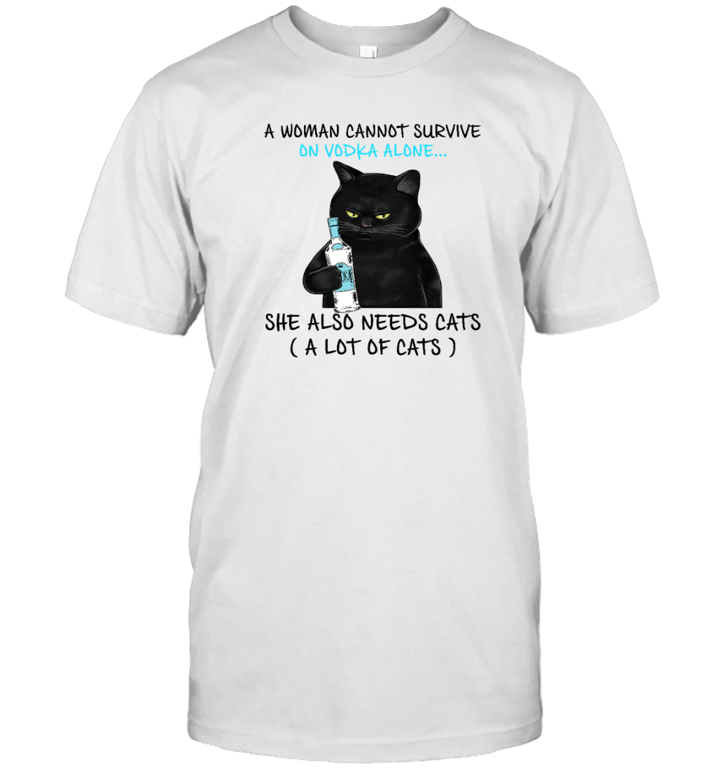 Miah1071_vodka A Woman Cannot Survive On Vodka Alone She Also Needs Cats