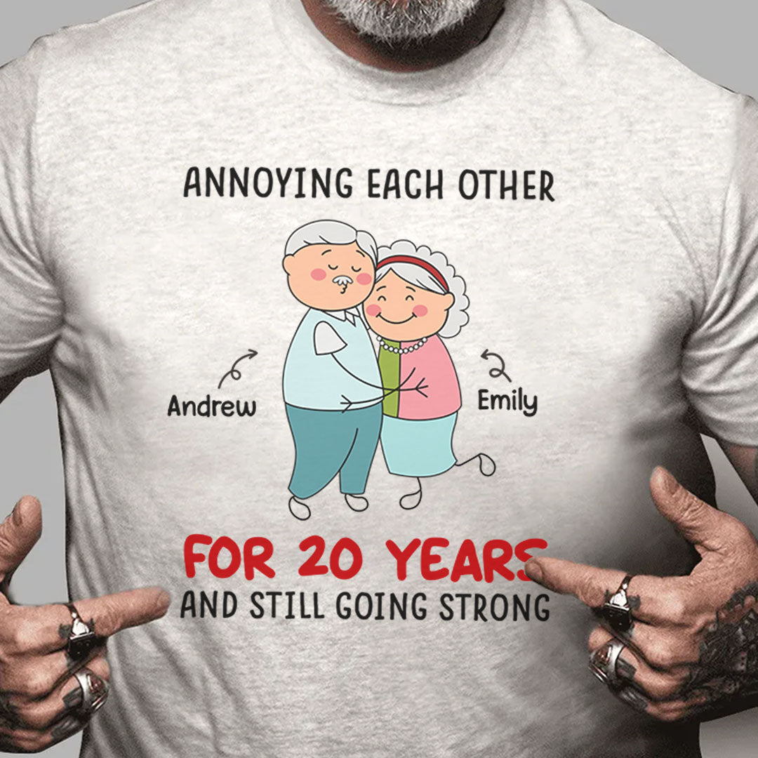 PST105 Annoying Each Other - Personalized Custom T-shirt Hoodie