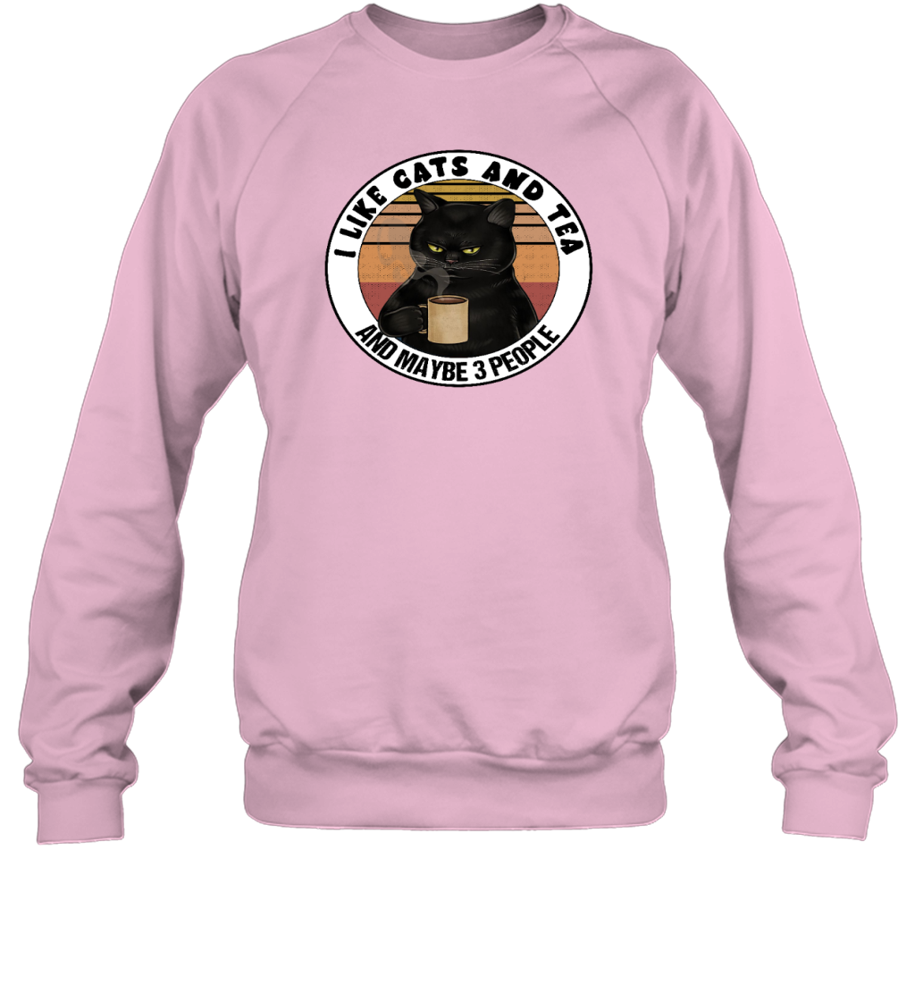 ETT916a I Love Cats And Tea And Maybe 3 People