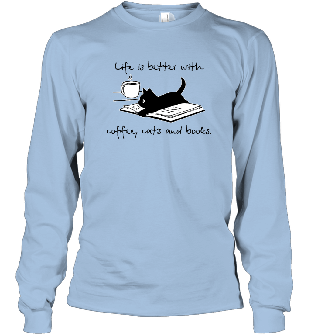 Miah869a Life Is Better With Coffee, Cats And Books