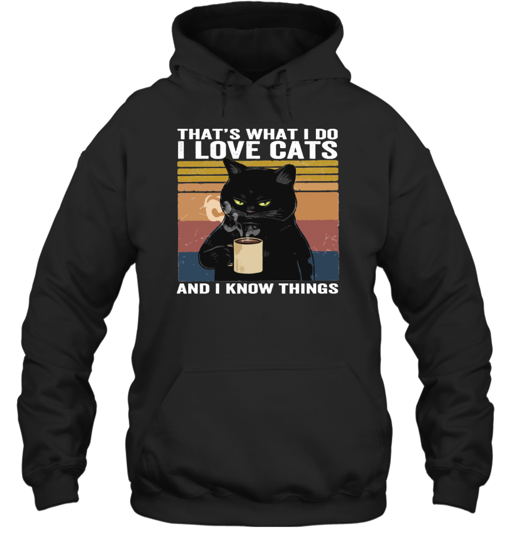 ETT419a I Love Cats And I Know Things