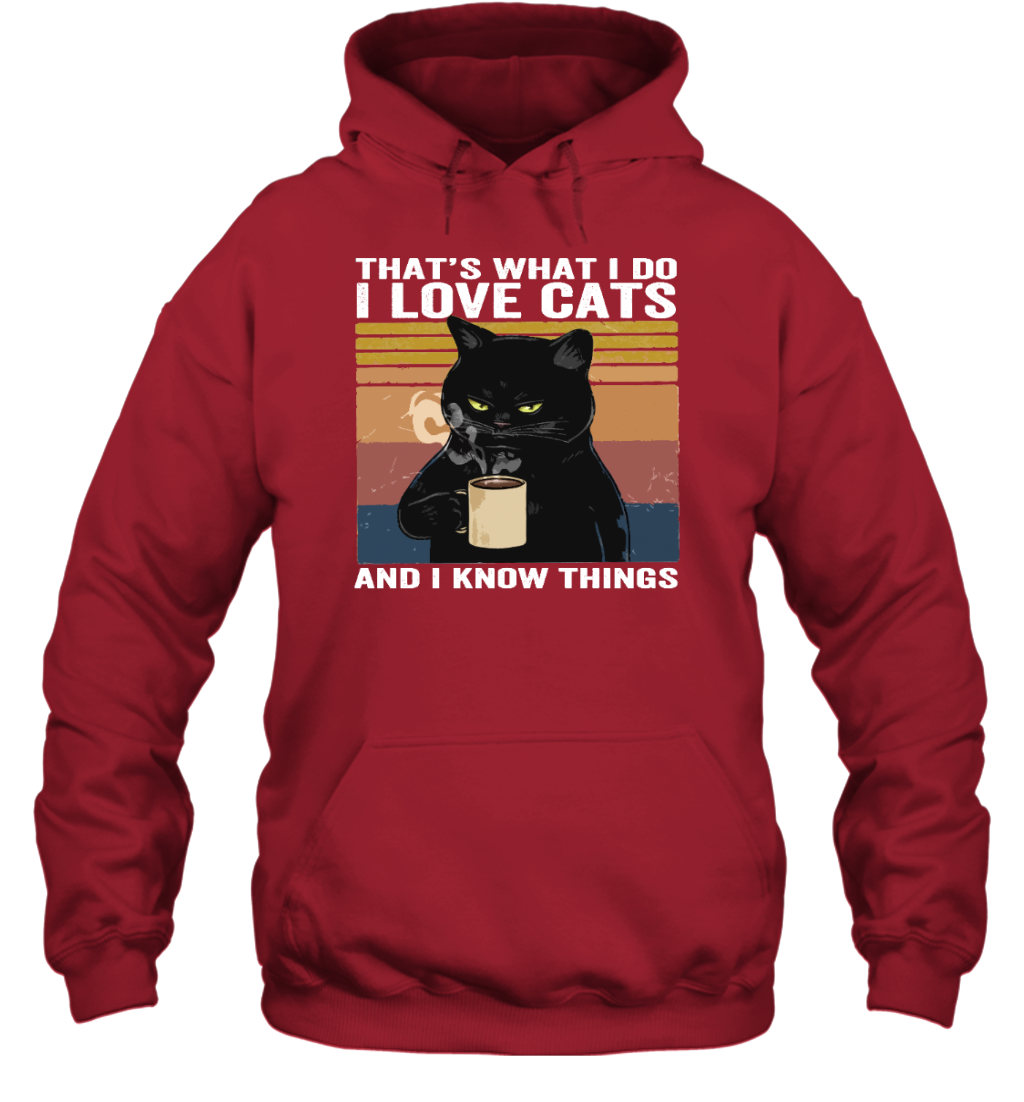 ETT419a I Love Cats And I Know Things