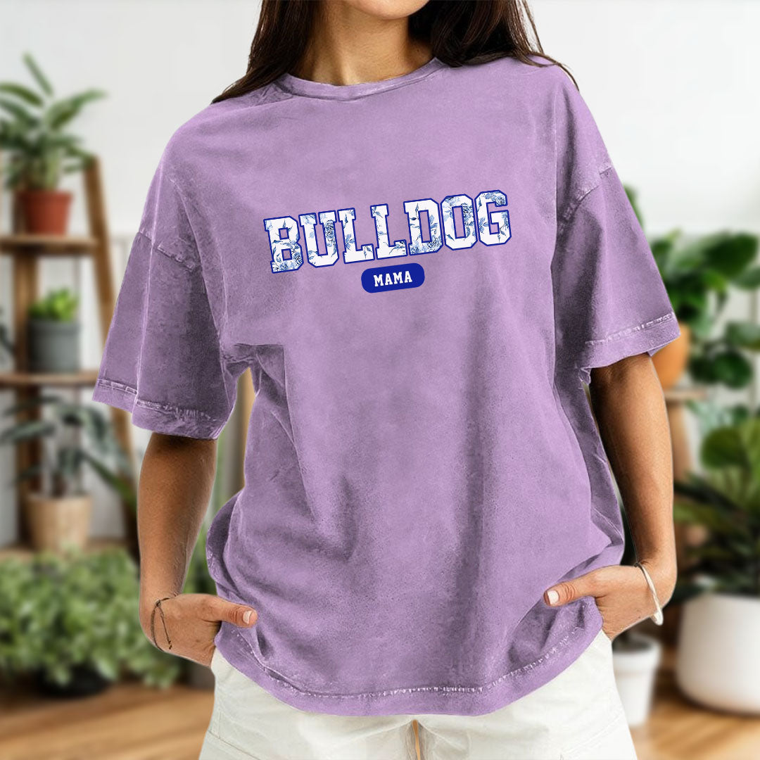 PST69 Toile De Jouy Style Dog Mom Dog Dad Dachshund Dog Lover - Personalized Custom Washed T-shirt