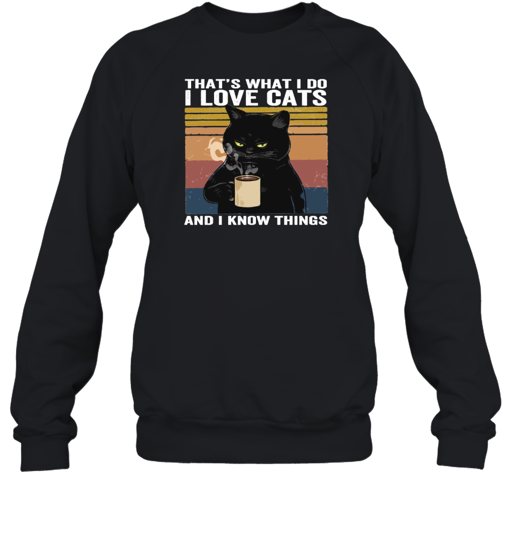 ETT419a I Love Cats And I Know Things