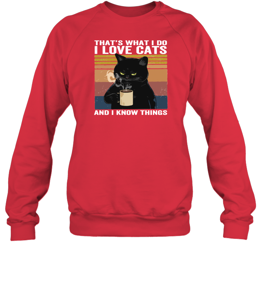 ETT419a I Love Cats And I Know Things