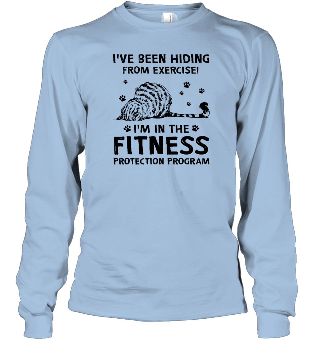 ETT1784 I've Been Hiding From Exercise I'm In The Fitness Protection Program