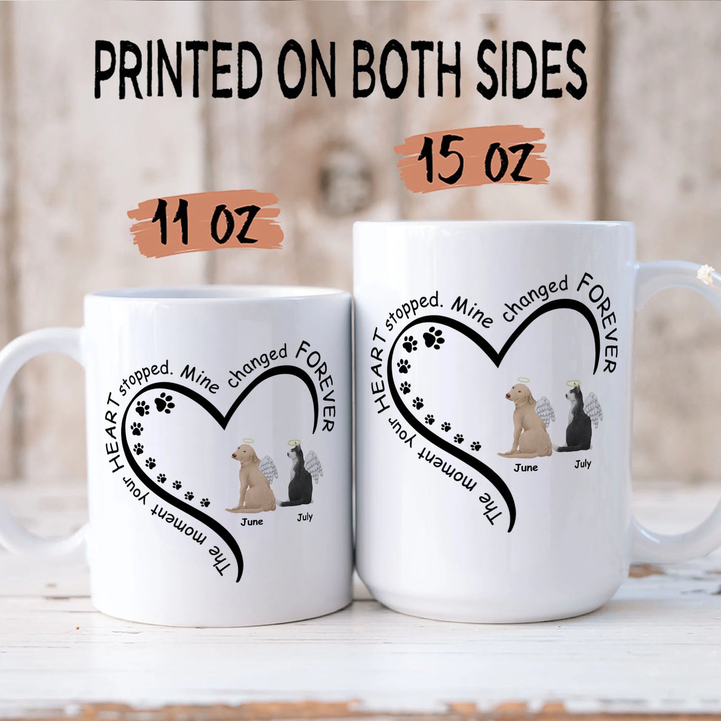 Miah1480 My Heart Changed Forever - White Mug Accent Mug