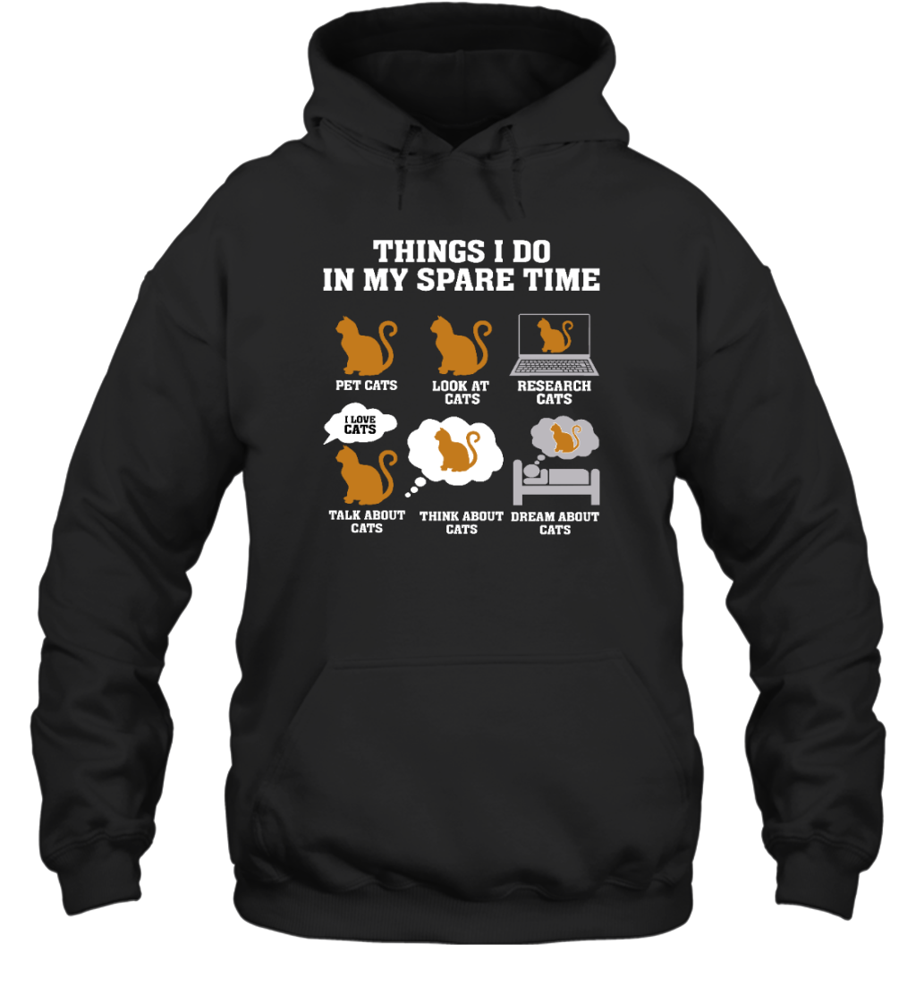 ETT1488 Things I Do In My Spare Time Pet Cats Look At Cats