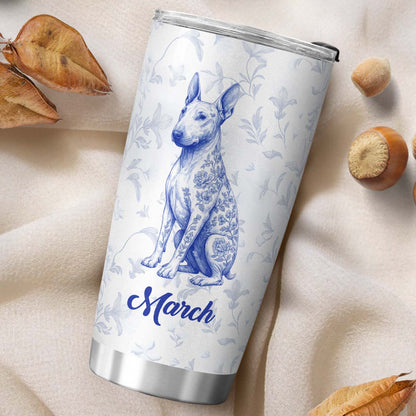 PSTB23 Toile De Jouy French Dog Lover - Personalized Custom Tumbler