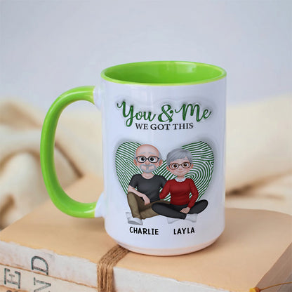 TPST05 You & Me We Got It - 3D Inflated Effect Custom Personalized Mug