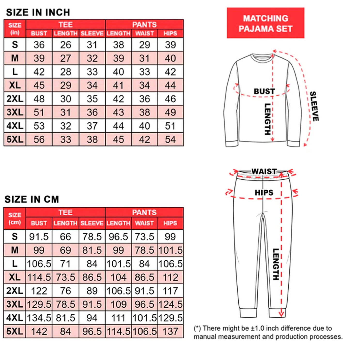 PSTPA12 You Me And The Dog - Personalized Custom Pajama Set