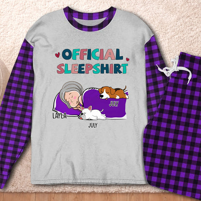 PSTPA03 Official Sleepshirt - Personalized Custom Pajama Set