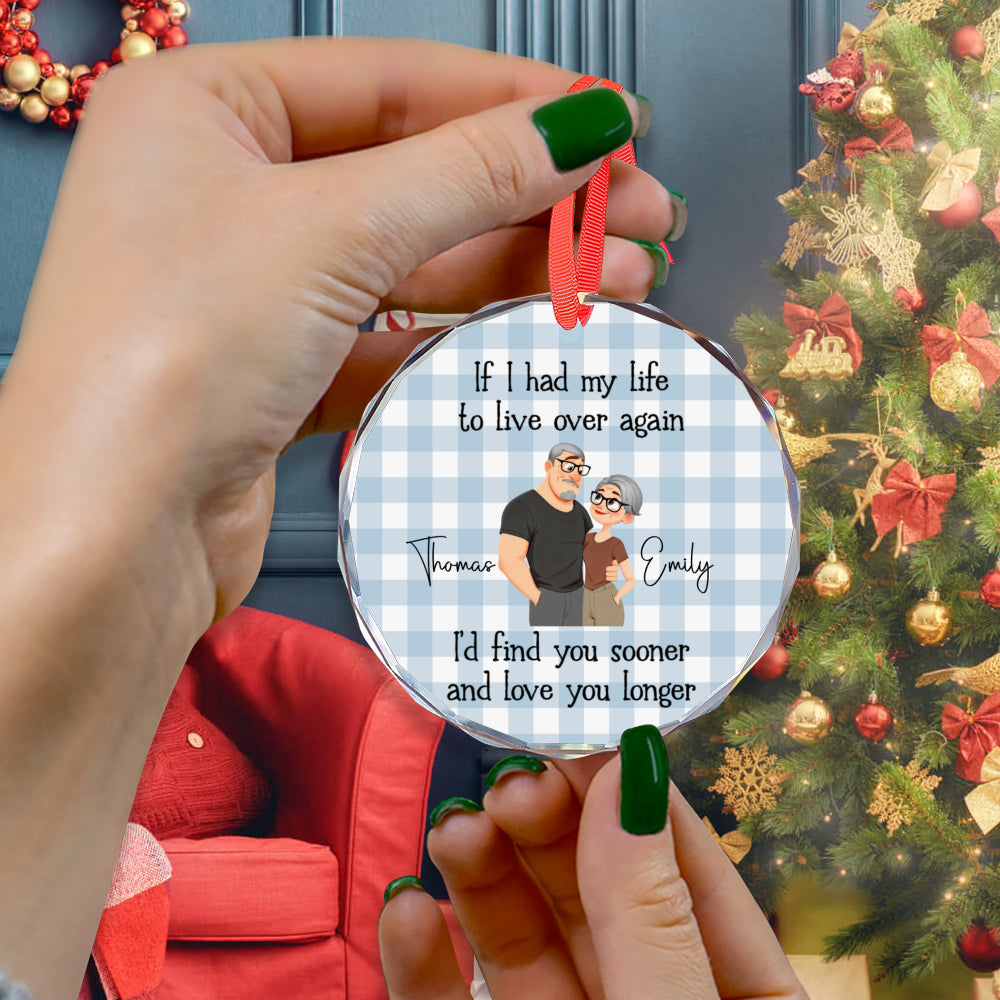 UPST182 I'm Not Spoiled My Husband Just Loves Me - Personalized Glass Ceramic Ornament