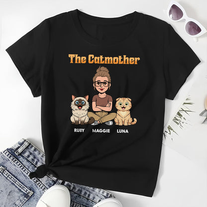 UPST108 The Catmother Retro - Personalized T-shirt Hoodie