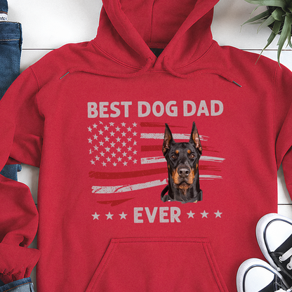 VPST31 Best Dog Cat Fur Dad Ever - Personalized T-shirt Hoodie