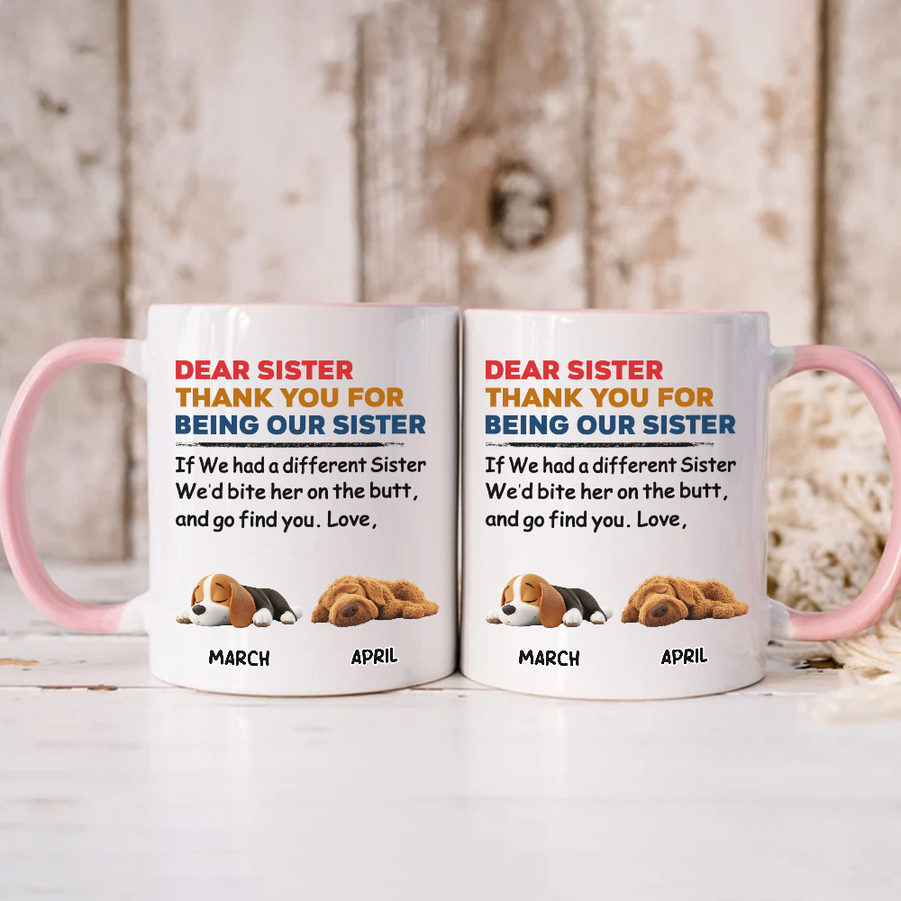 Miah1471 Thank You For Being My Mom Dad-Personalized Custom Accent Mug