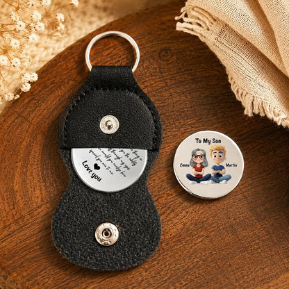 UPST133 To My Son You Are Special - Personalized Custom Pocket Hug