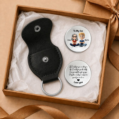 UPST133 To My Son You Are Special - Personalized Custom Pocket Hug