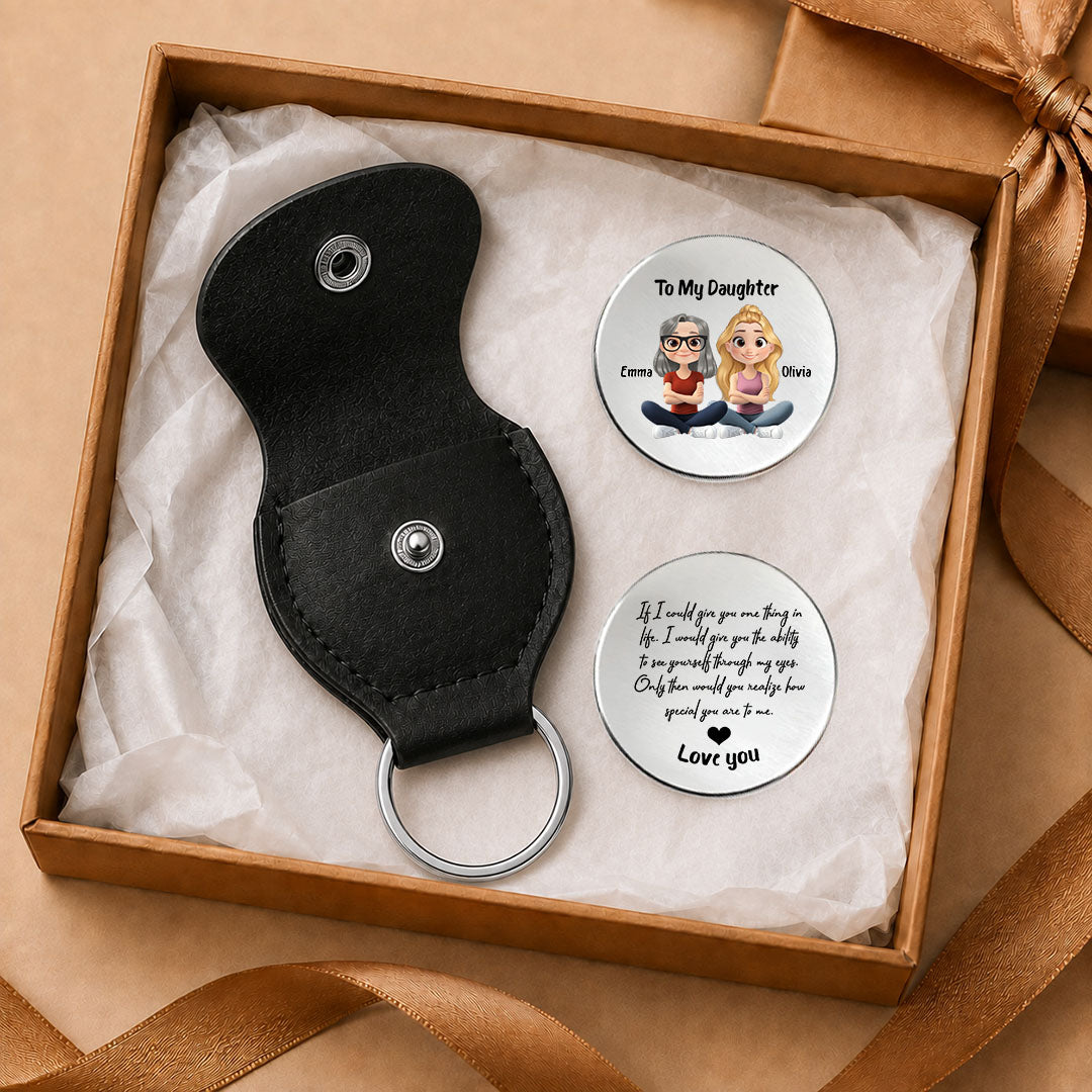 UPST134 To My Daughter You Are Special - Personalized Custom Pocket Hug