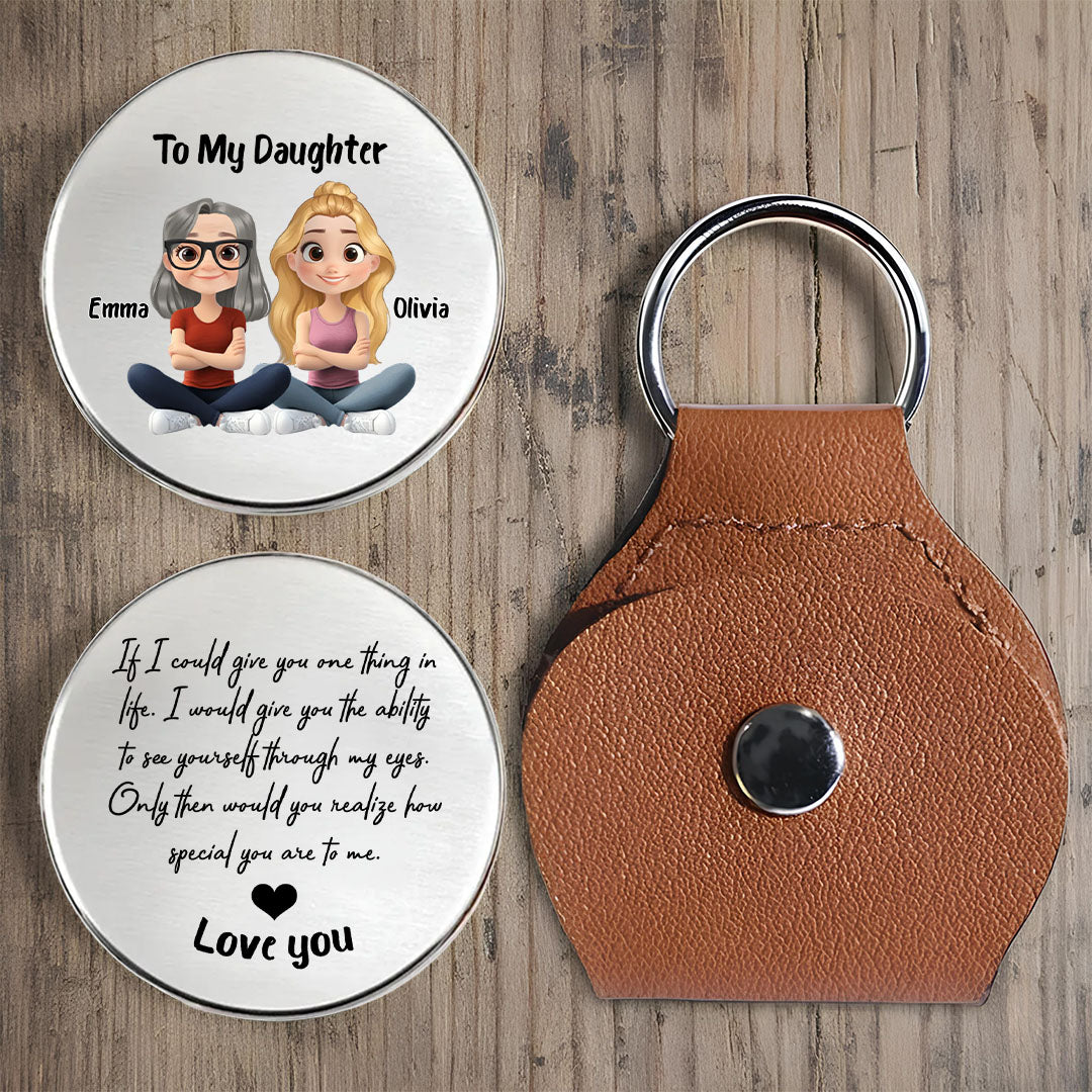 UPST134 To My Daughter You Are Special - Personalized Custom Pocket Hug