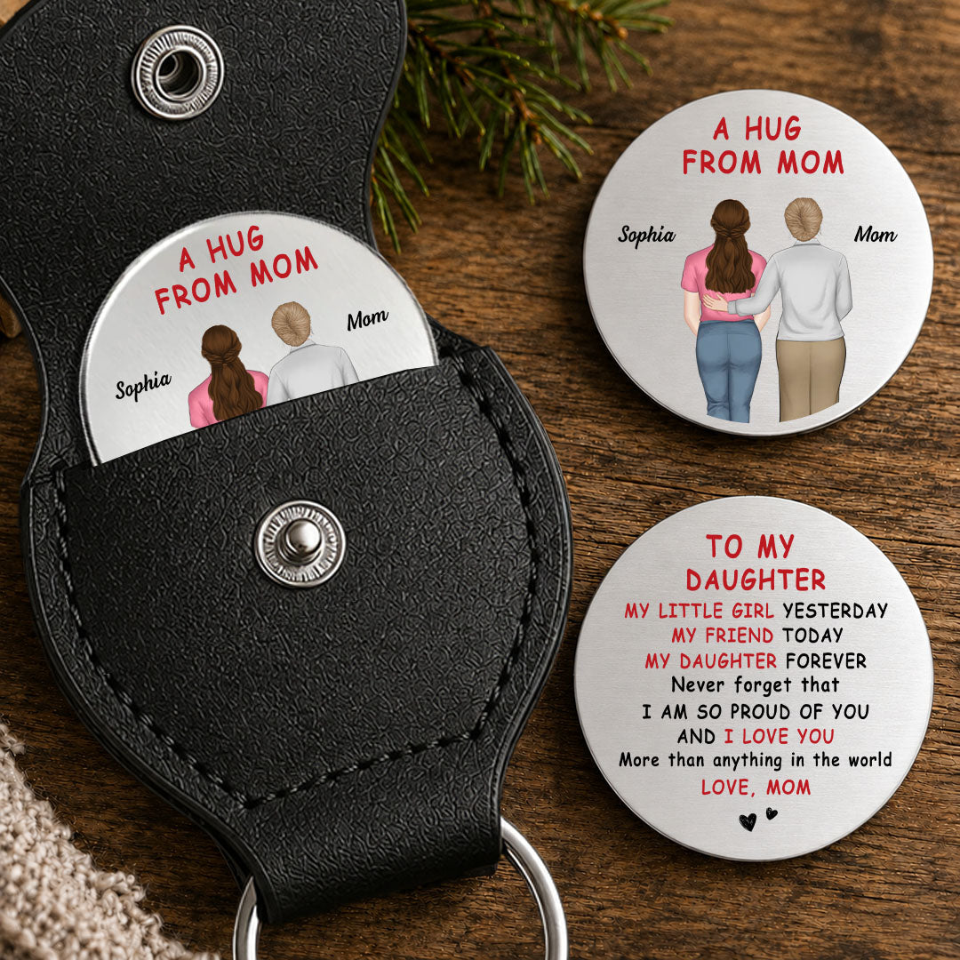UPST138 A Hug Form Mom - Personalized Custom Pocket Hug
