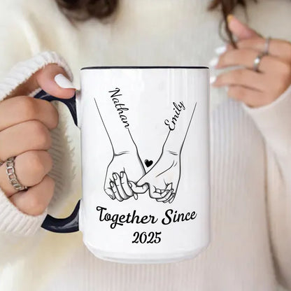 PSTPA13 Couple Together Since - White Mug Accent Mug