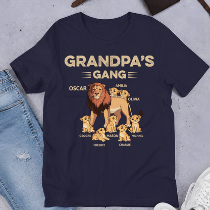 VPST06 Daddy's Gang - Personalized Custom T-shirt Hoodie