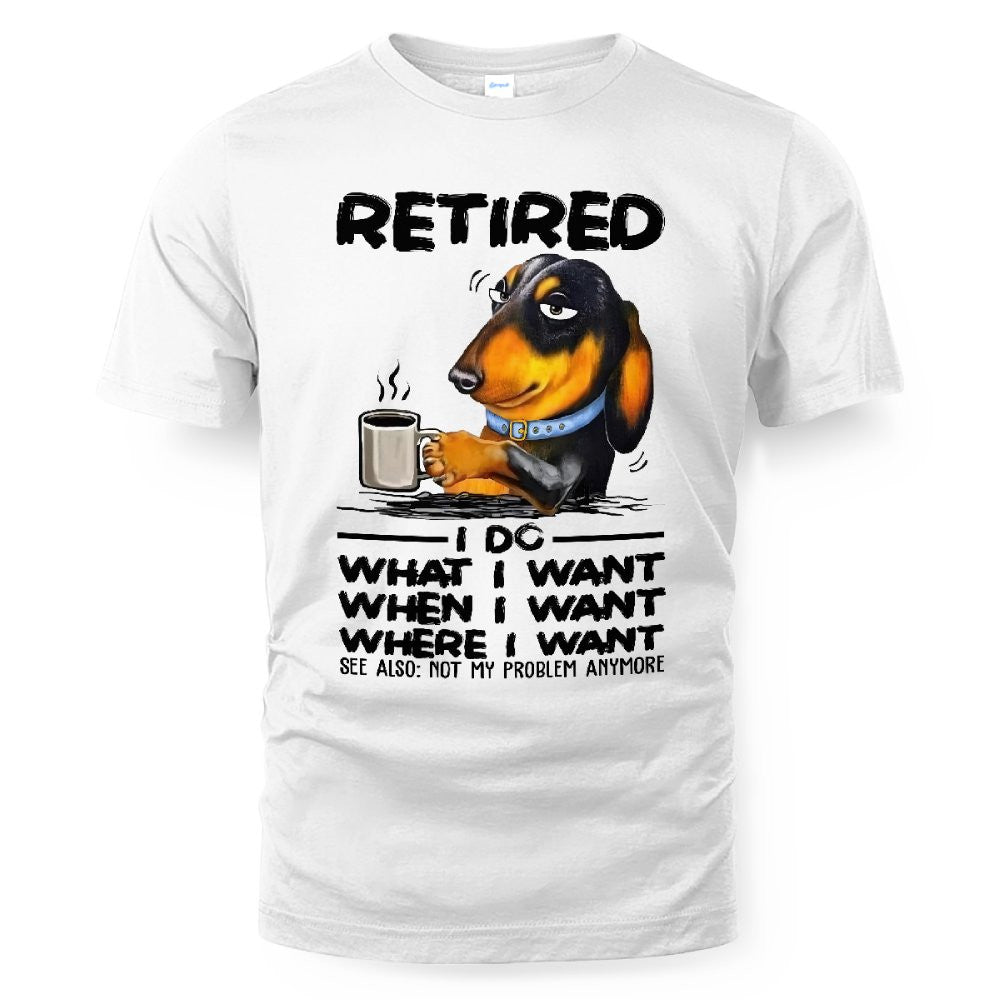 MiPST1655 Retired I Do What I Want When I Want Where I Want