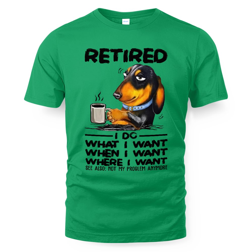 MiPST1655 Retired I Do What I Want When I Want Where I Want