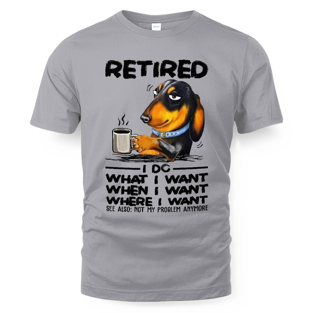 MiPST1655 Retired I Do What I Want When I Want Where I Want