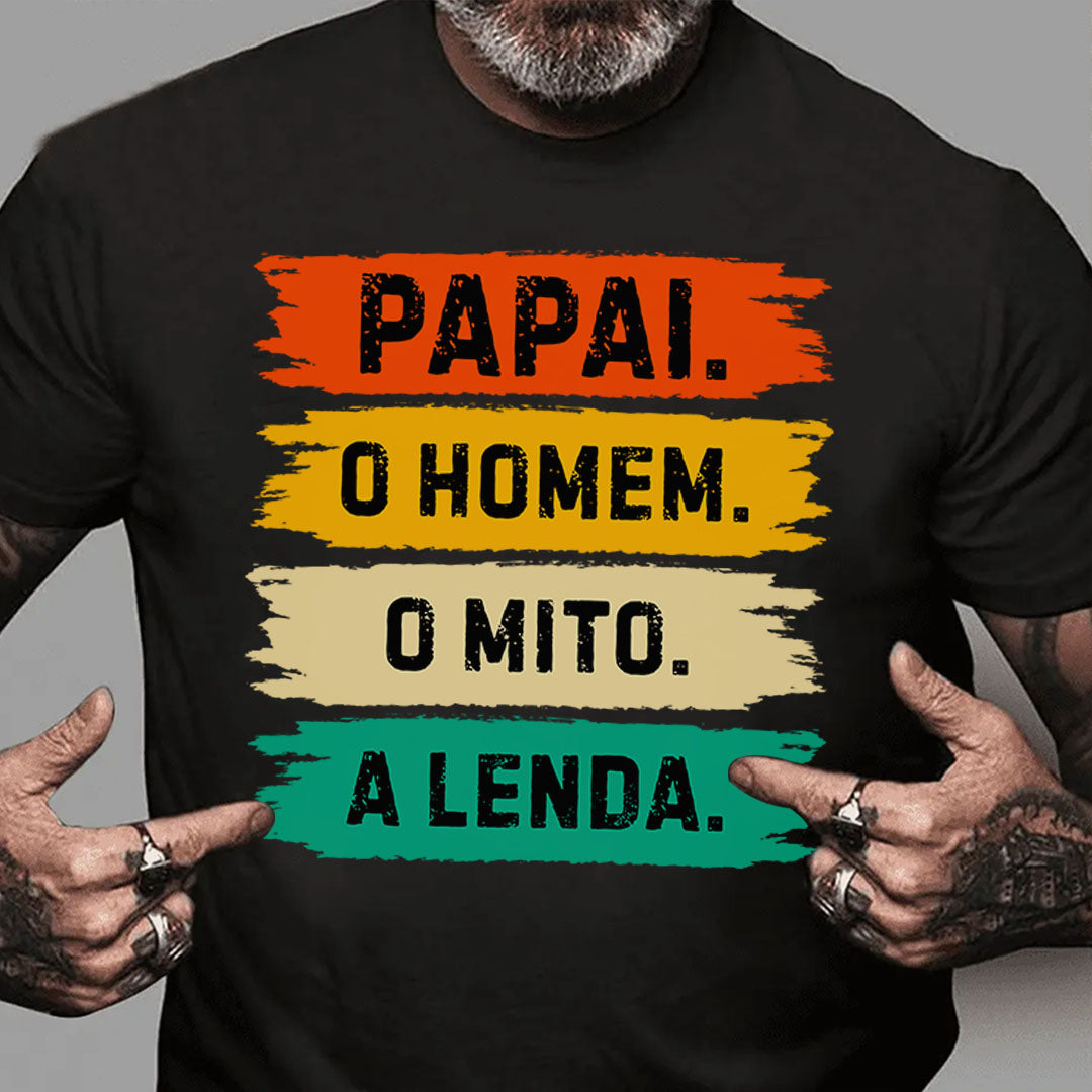 PST214 Papal O Homem O Mito A Lenda - Personalized Custom T-shirt Hoodie