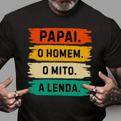 PST214 Papal O Homem O Mito A Lenda - Personalized Custom T-shirt Hoodie