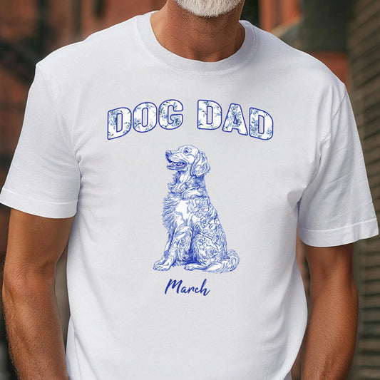 PST57 Toile De Jouy French Dog Lover - Personalized Custom