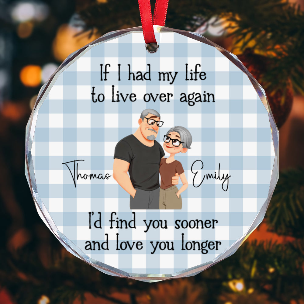 UPST182 I'm Not Spoiled My Husband Just Loves Me - Personalized Glass Ceramic Ornament