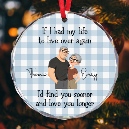 UPST182 I'm Not Spoiled My Husband Just Loves Me - Personalized Glass Ceramic Ornament