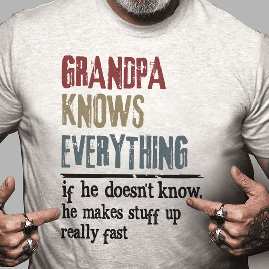 PST211 Knows Everything - Personalized Custom T-shirt Hoodie
