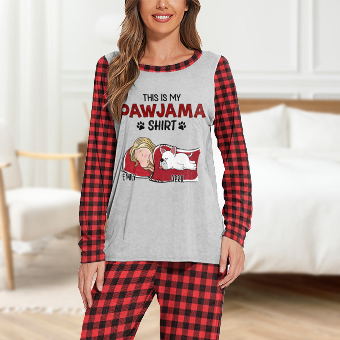 PSTPA01 This Is My Pajama Shirt - Personalized Custom Pajama Set