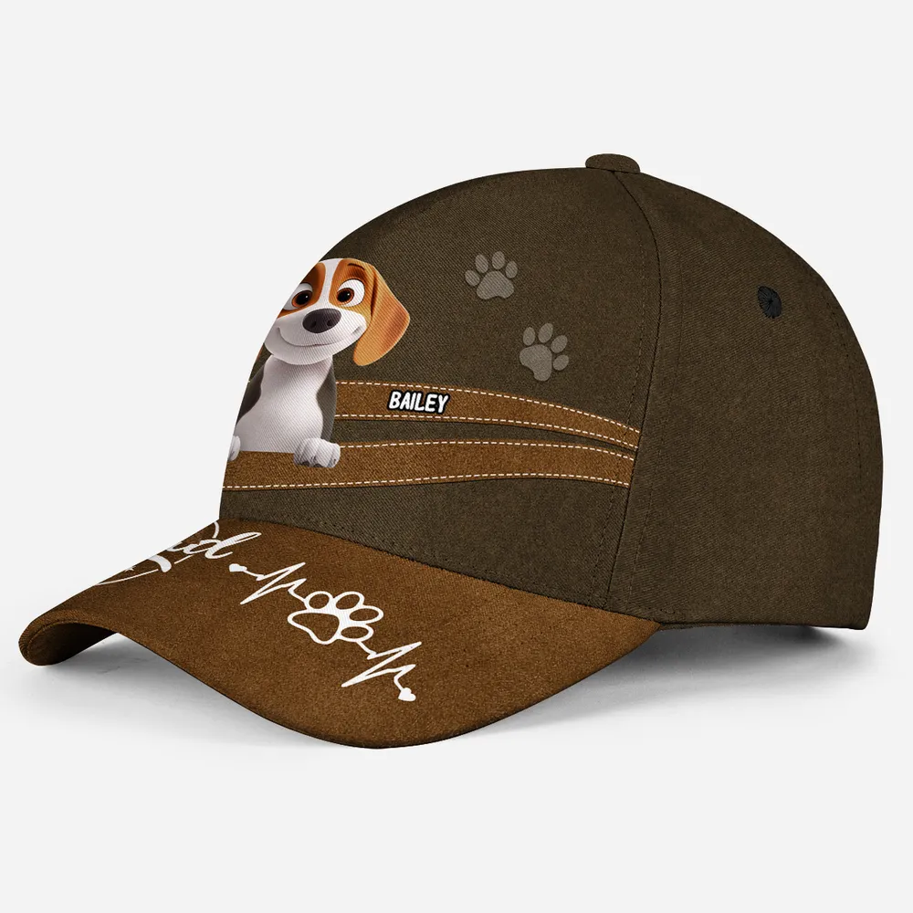 PST228 Best Dog Dad Mom Ever - Personalized Custom Classic Cap