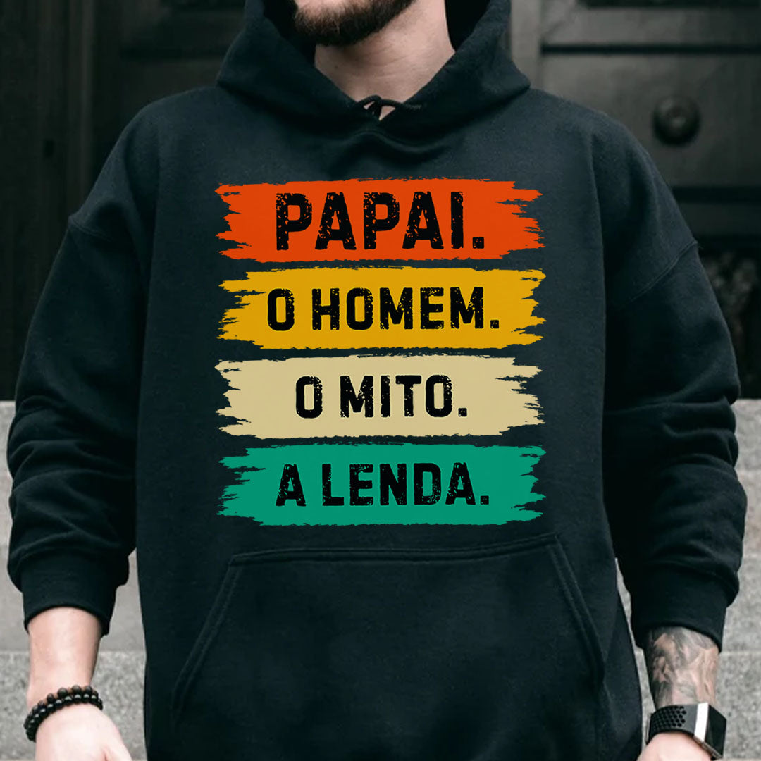 PST214 Papal O Homem O Mito A Lenda - Personalized Custom T-shirt Hoodie