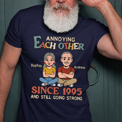 PST241 Annoying Each Other Since - Personalized T-shirt Hoodie