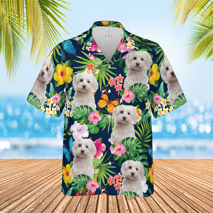 PSH15 Personalized Photo Upload Cat Dog Lover - Custom Hawaiian Shirt
