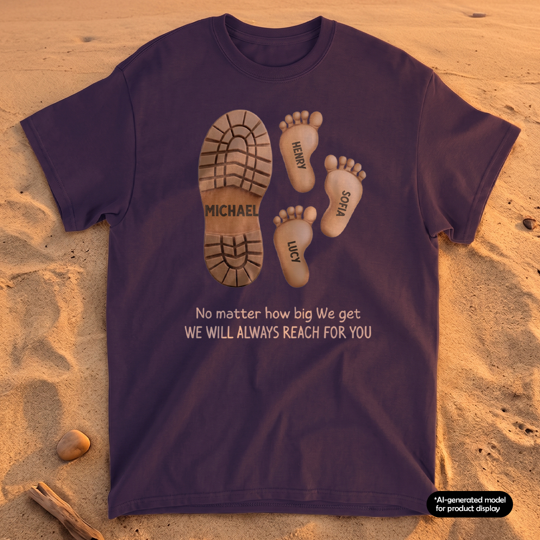 MPST03 I Will Always Reach For You - Personalized T-shirt Hoodie