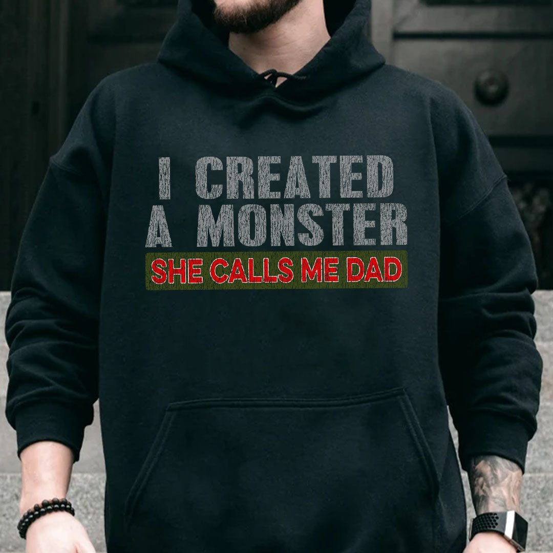 PST213 I Created A Monster - Personalized Custom T-shirt Hoodie