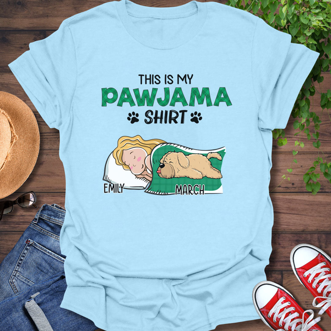PSTPA01 This Is My Pajama Shirt - Personalized Custom T-shirt Hoodie