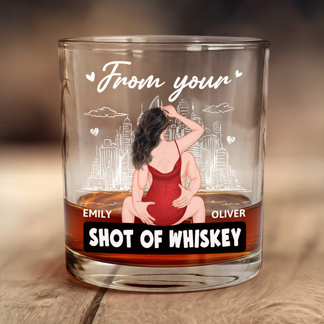 PWG07 I Promise To Always Be By Your Side - Personalized Whiskey Glass