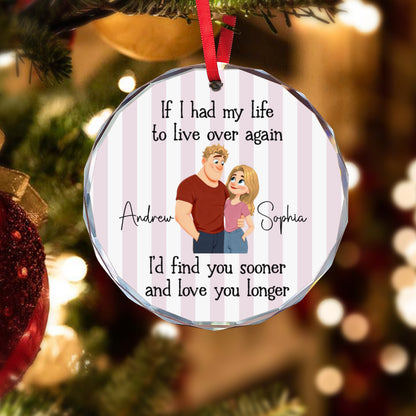 UPST182 I'm Not Spoiled My Husband Just Loves Me - Personalized Glass Ceramic Ornament