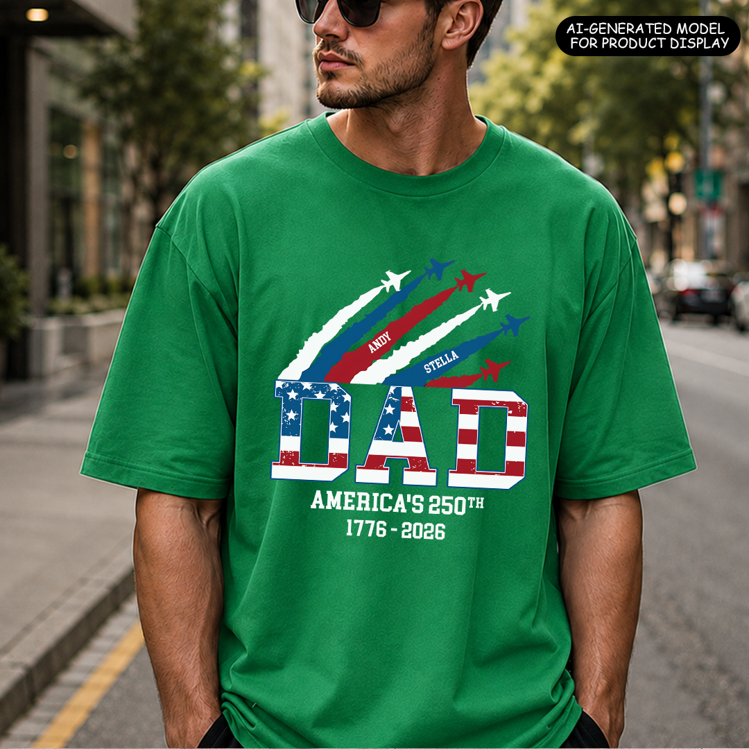 VPST28 American Flag 250th Anniversary - Personalized T-shirt Hoodie