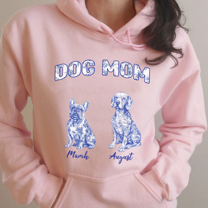 PST57 Toile De Jouy French Dog Lover - Personalized Custom