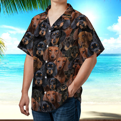 PSAH2 Dachshunds Hawaiian Shirt
